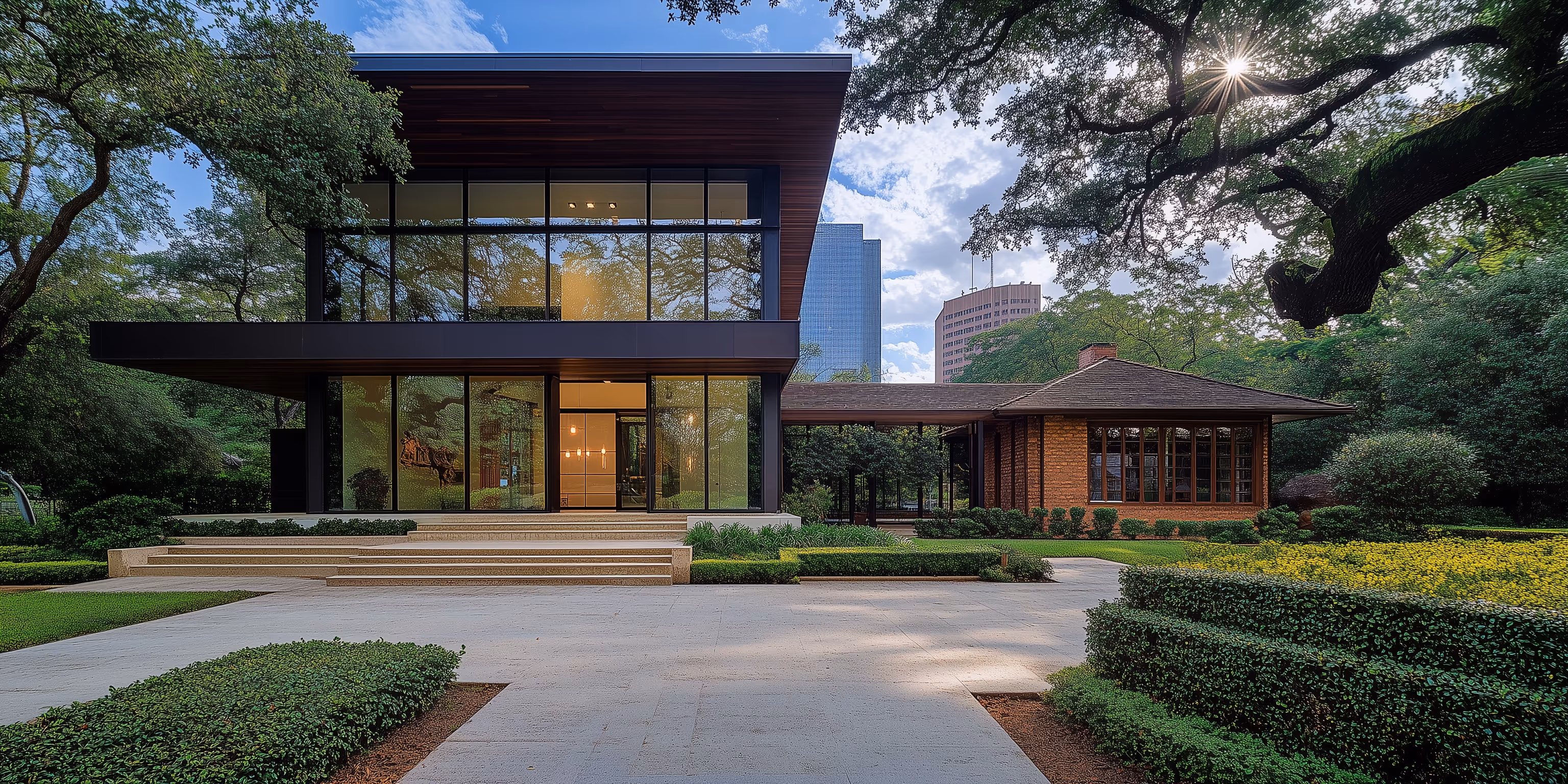 Mid-century modern home